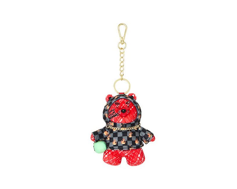 Portachiavi Sprayground Diablo Scribble Bear 910K9601NSZ Multicolore Unisex