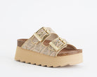 `Sandalo platform Colors of California HC.BES602 Natural (NAT) Donna`