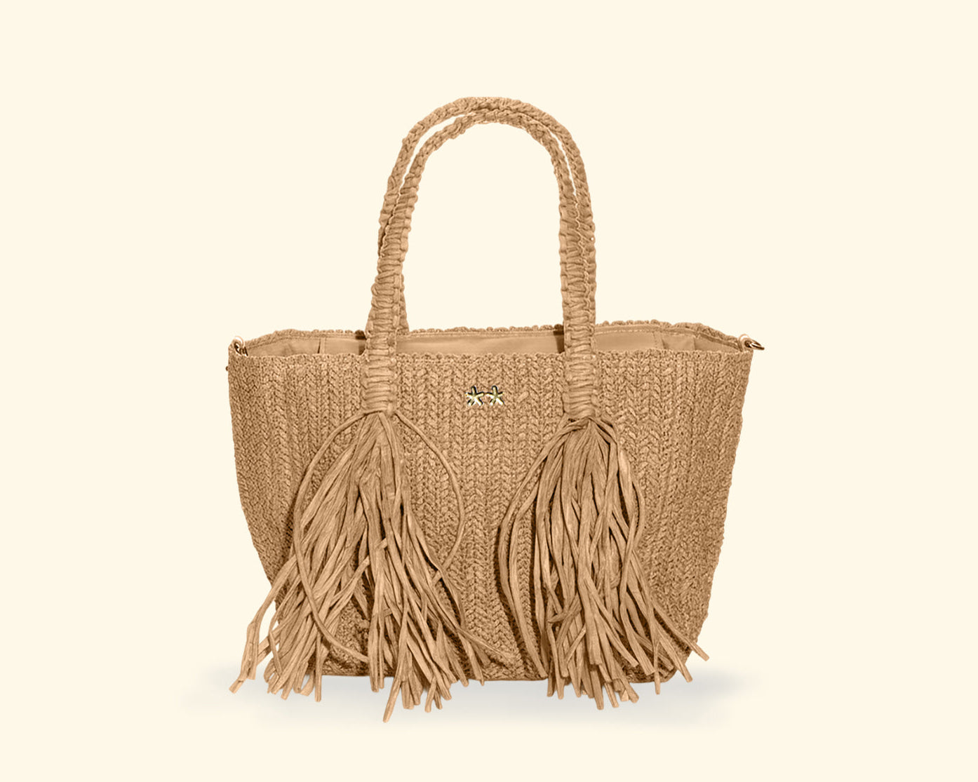 Mini Bag in paglia F**k FA26-SW0045BG Donna