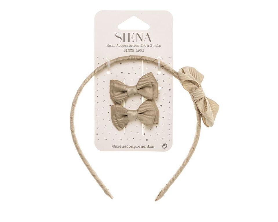 Set fiocco/cerchietto Bambina