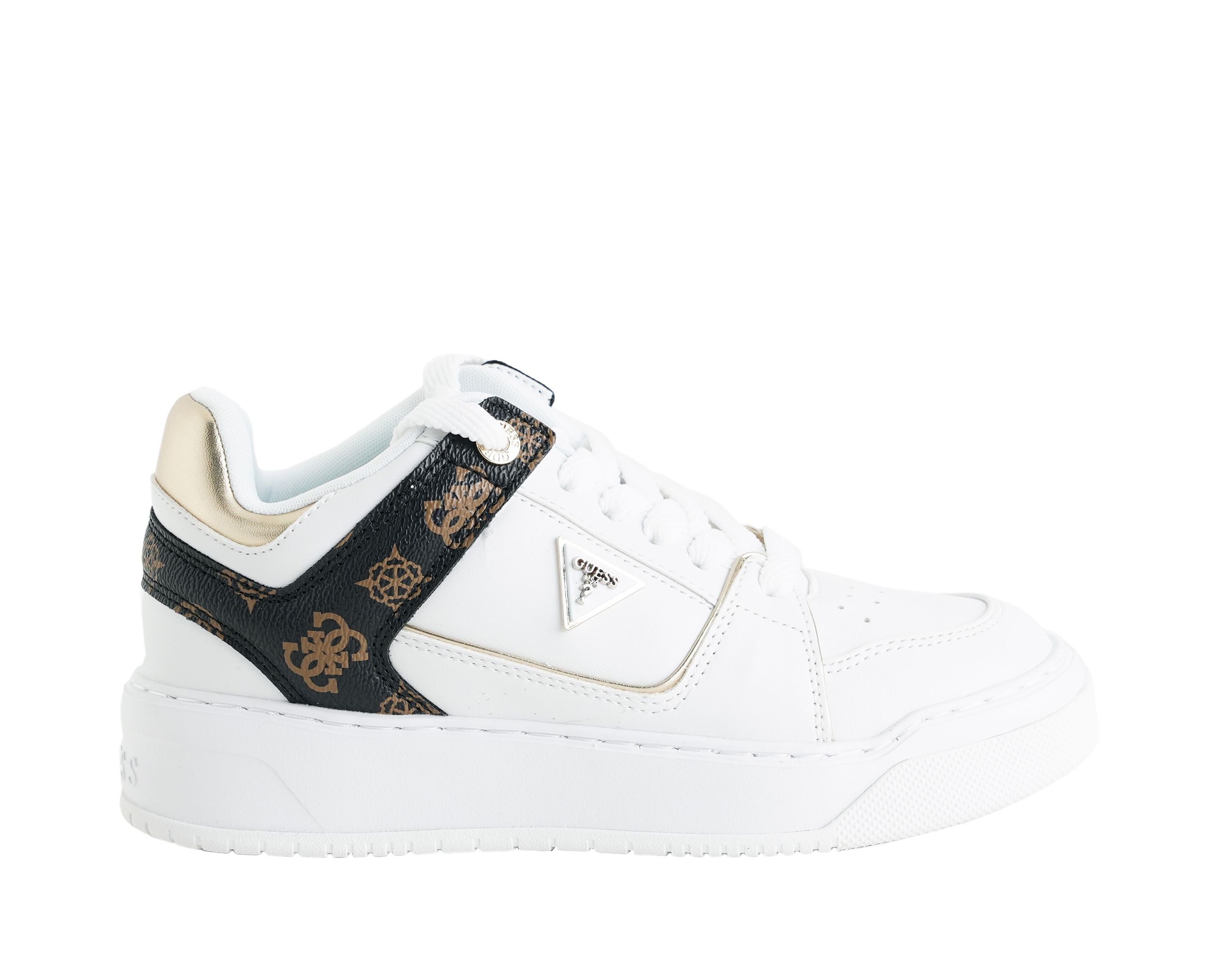 Sneakers GUESS modello Delove FLTDELFAL12 White Donna