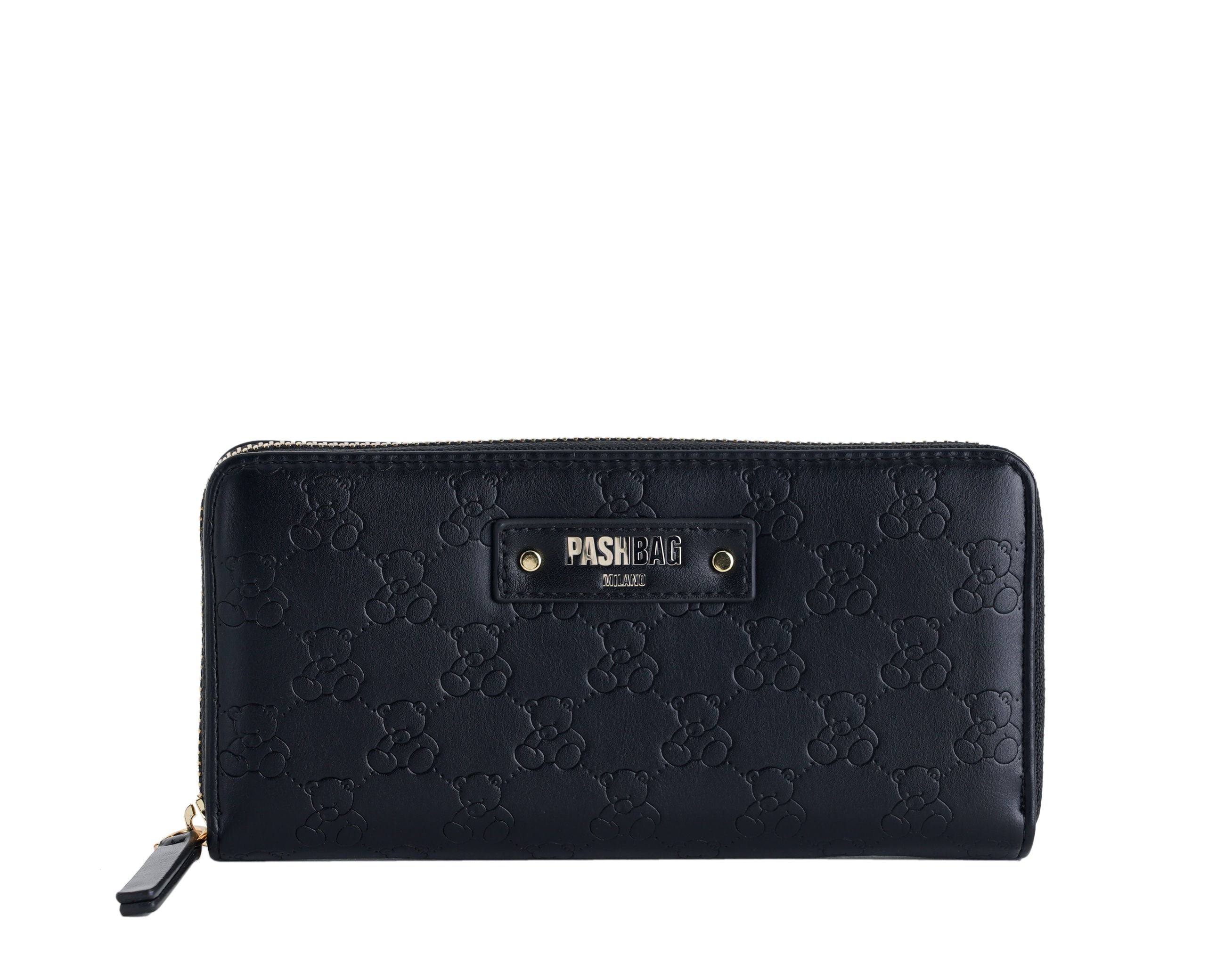 Portafoglio Pashbag Brigitte 20362-SOH-W6A-P Nero Donna
