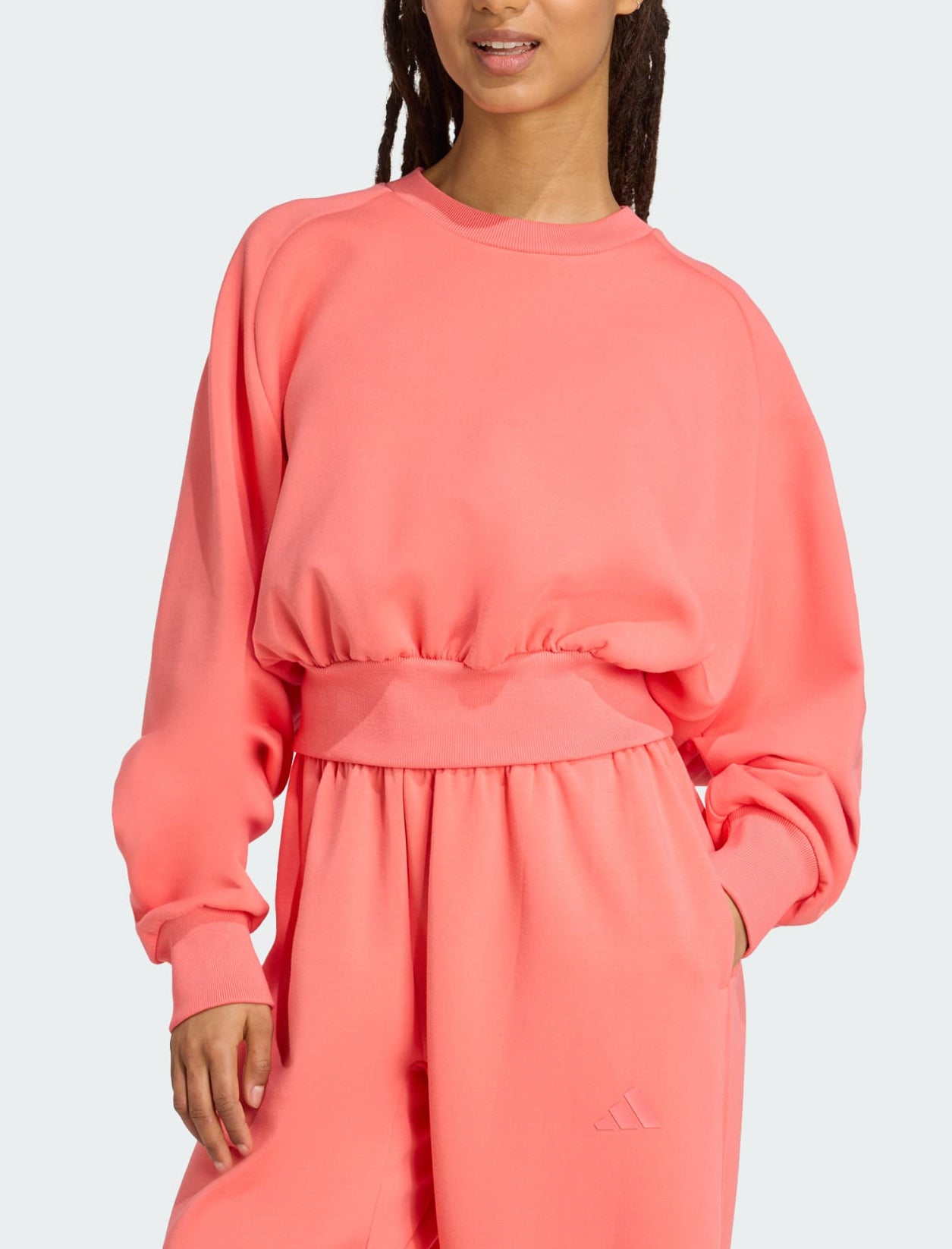 Felpa ADIDAS SOFT LUX LOOSE KD9772 Donna