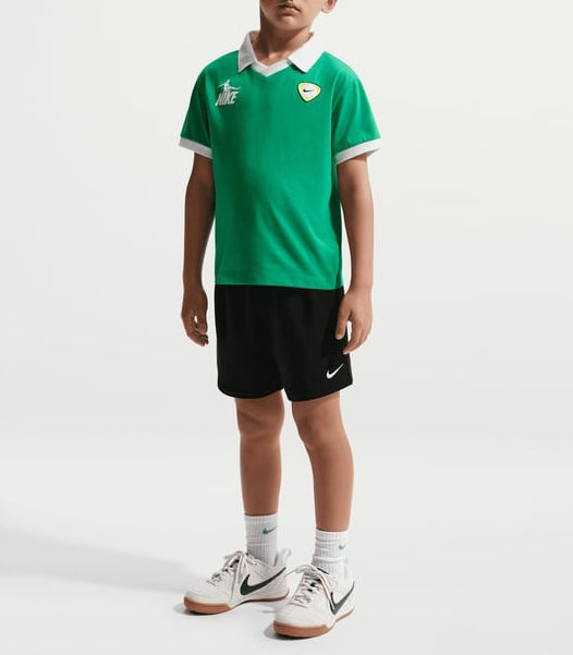 Nike Set T-Shirt e Short Goal Mode 86N939-023 Black bambino