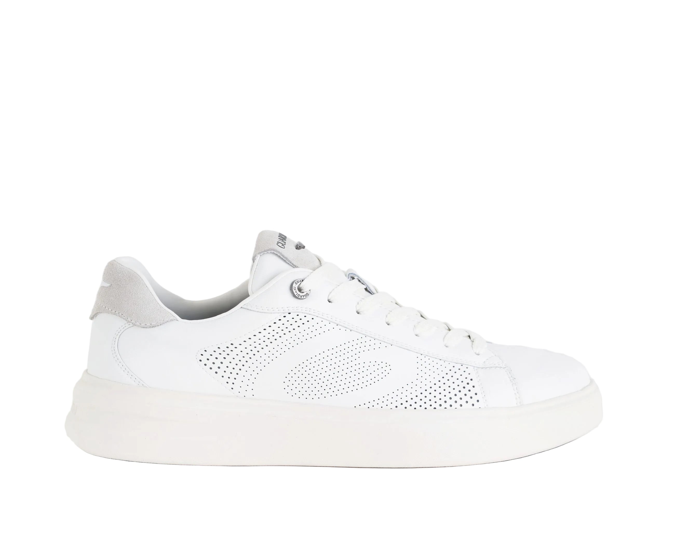 Sneakers Guardiani Aeris Punched GM61043A White (051) – GUARDIANI