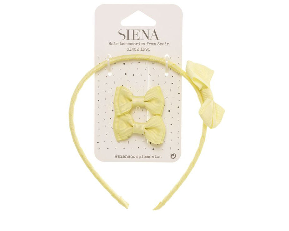 Set fiocco/cerchietto Bambina