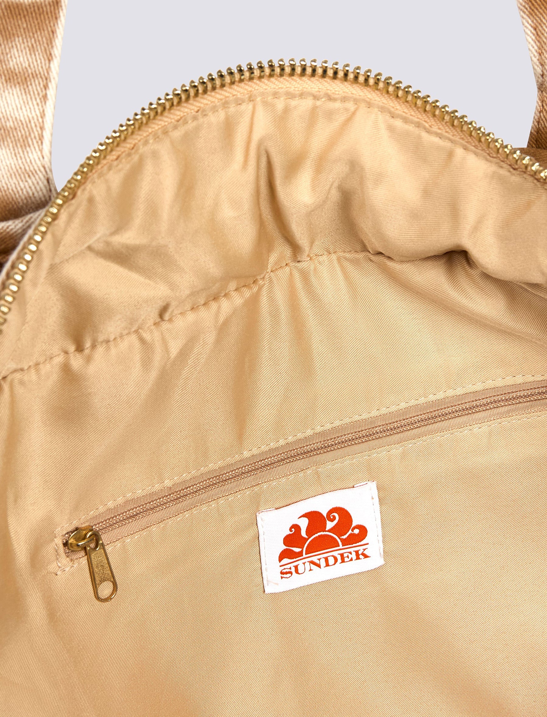 Borsa mare Sundek Rogers in tinta capo AW022ABCV400 Durian