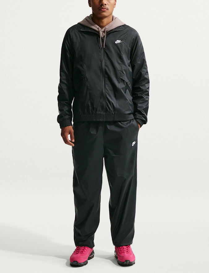 Tuta in tessuto Nike Club HJ1985-013 Black/Black/Black/(White) Uomo