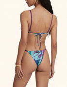 Bikini Me Fui Triangolo con Slip Regolabile Fantasia SW0830-X45