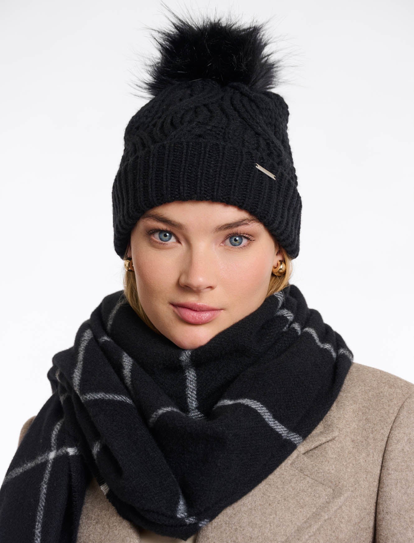 Cappello RINO&PELLE Pompon.7002512 Donna
