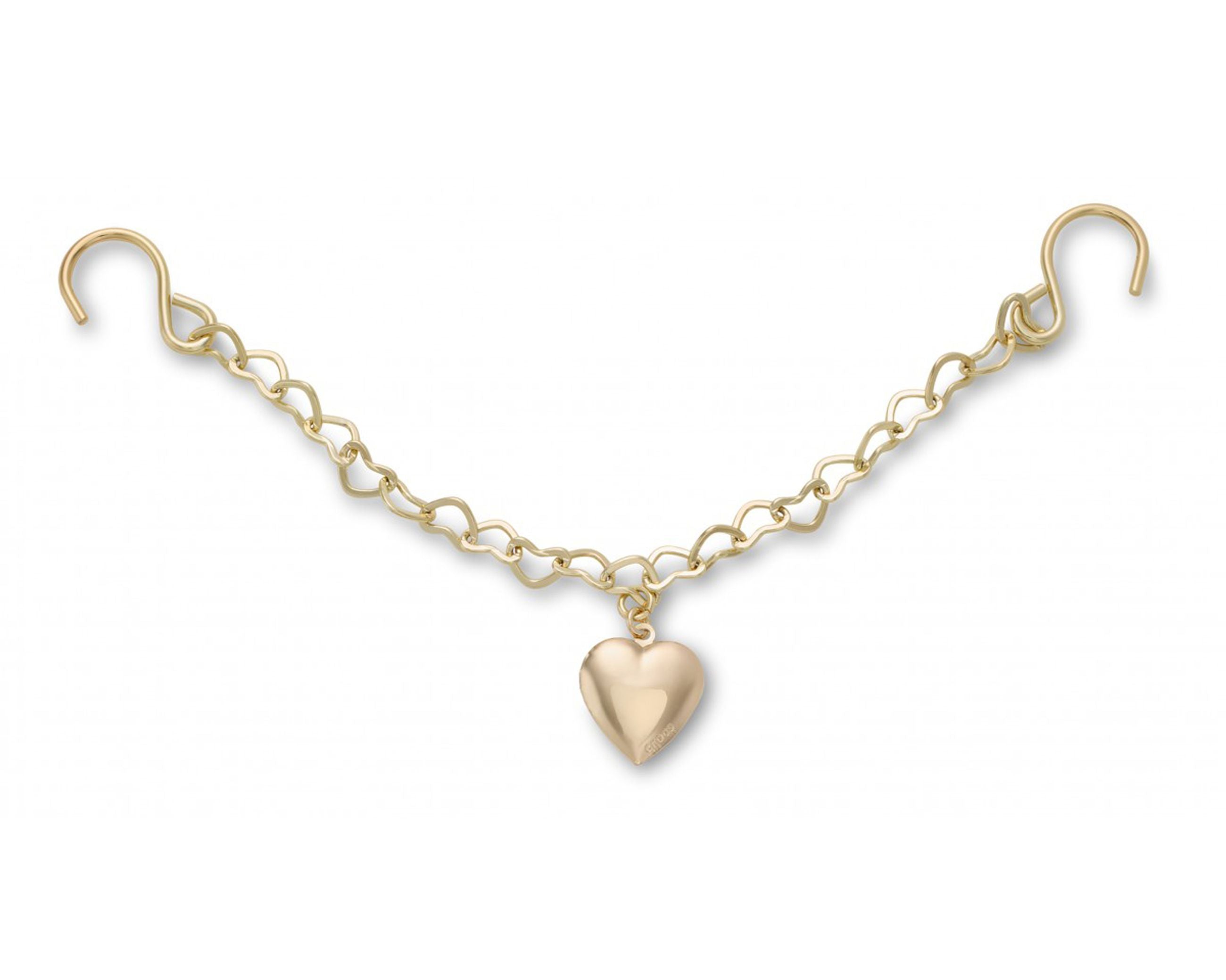 Jibbitz Crocs Charms Gold Rivet Chain with Heart CR.5922 JIB Multi Unisex Uomo Donna