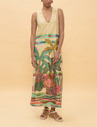 Abito elegante Lola Casademunt LS2616038 Ecru-Multicolor