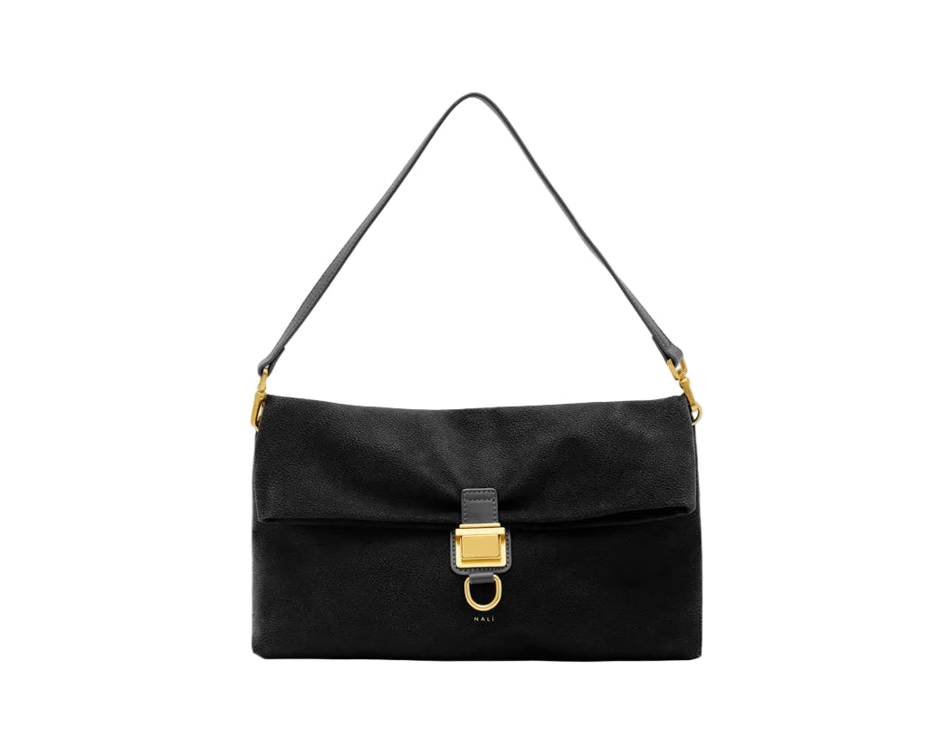 Borsa a spalla Nalì Allegra MHBS0090 Nero Donna
