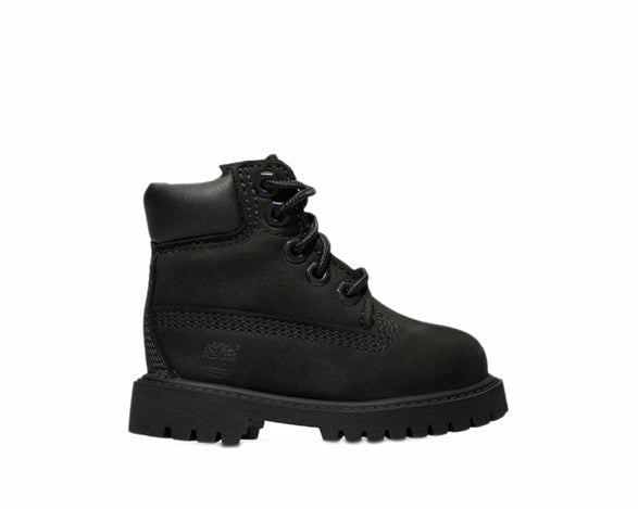 Stivaletti TIMBERLAND Premium 6 Inch Lace Up Waterproof TB112807001 - Bambino black