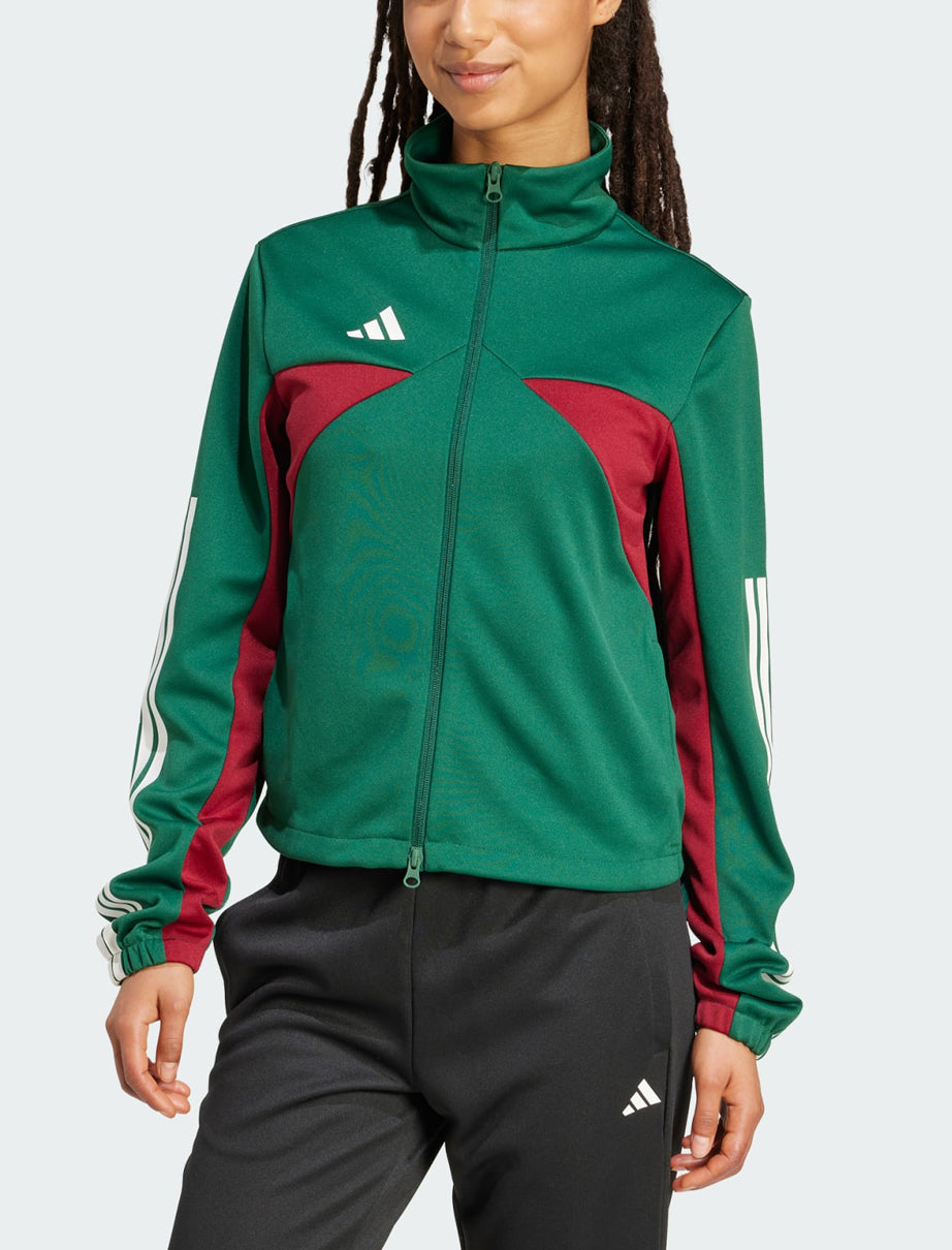 Felpa ADIDAS Tiro JW6816 Verde Donna
