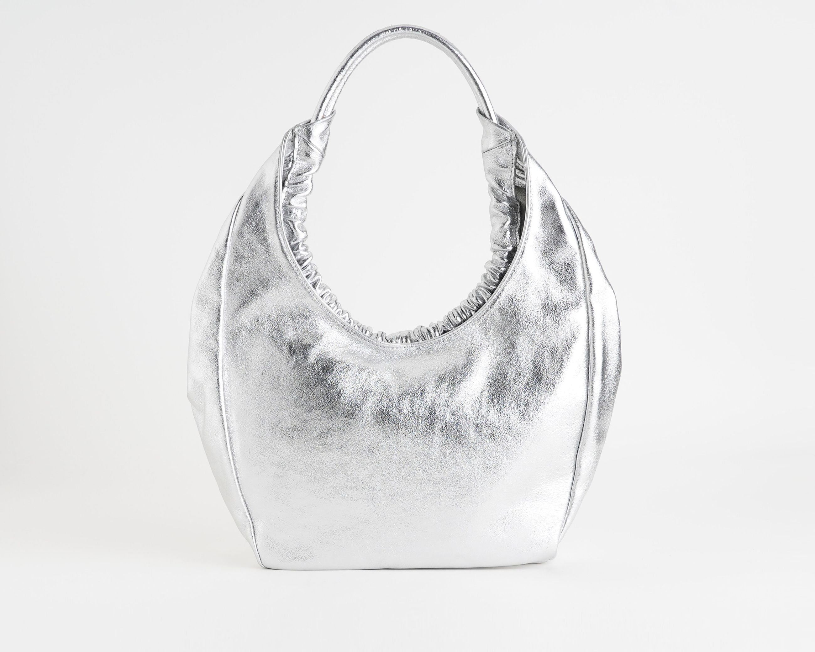 Borsa a spalla Marc Ellis Katrina Sa Silver