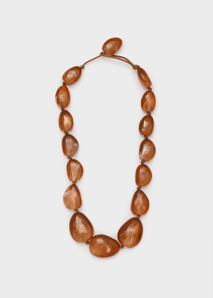 Collana Nalì Gaia Over EMCL1268 Marrone Donna
