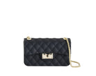 Borsa a spalla Marc Ellis Flat Falcon XS Donna Black Light Gold - Vista frontale
