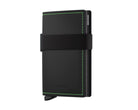 Portafoglio Secrid BMA-Black-Green colore Black/Green – bandwallet con fascia elastica e protezione RFID