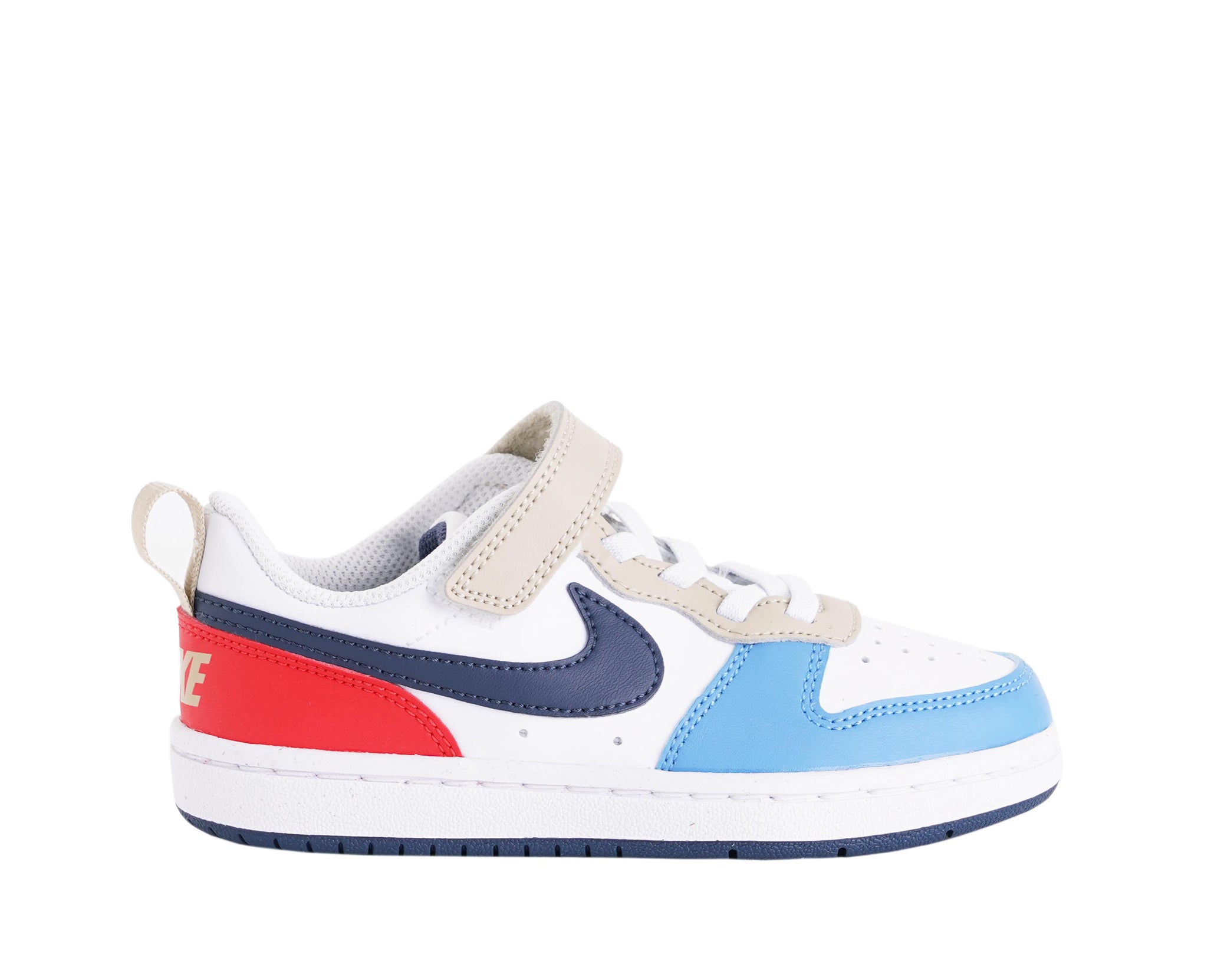 Sneakers Nike Court Borough Low Recraft (PS) DV5457-124 White/Tunder Blue-lt crimson Bambino