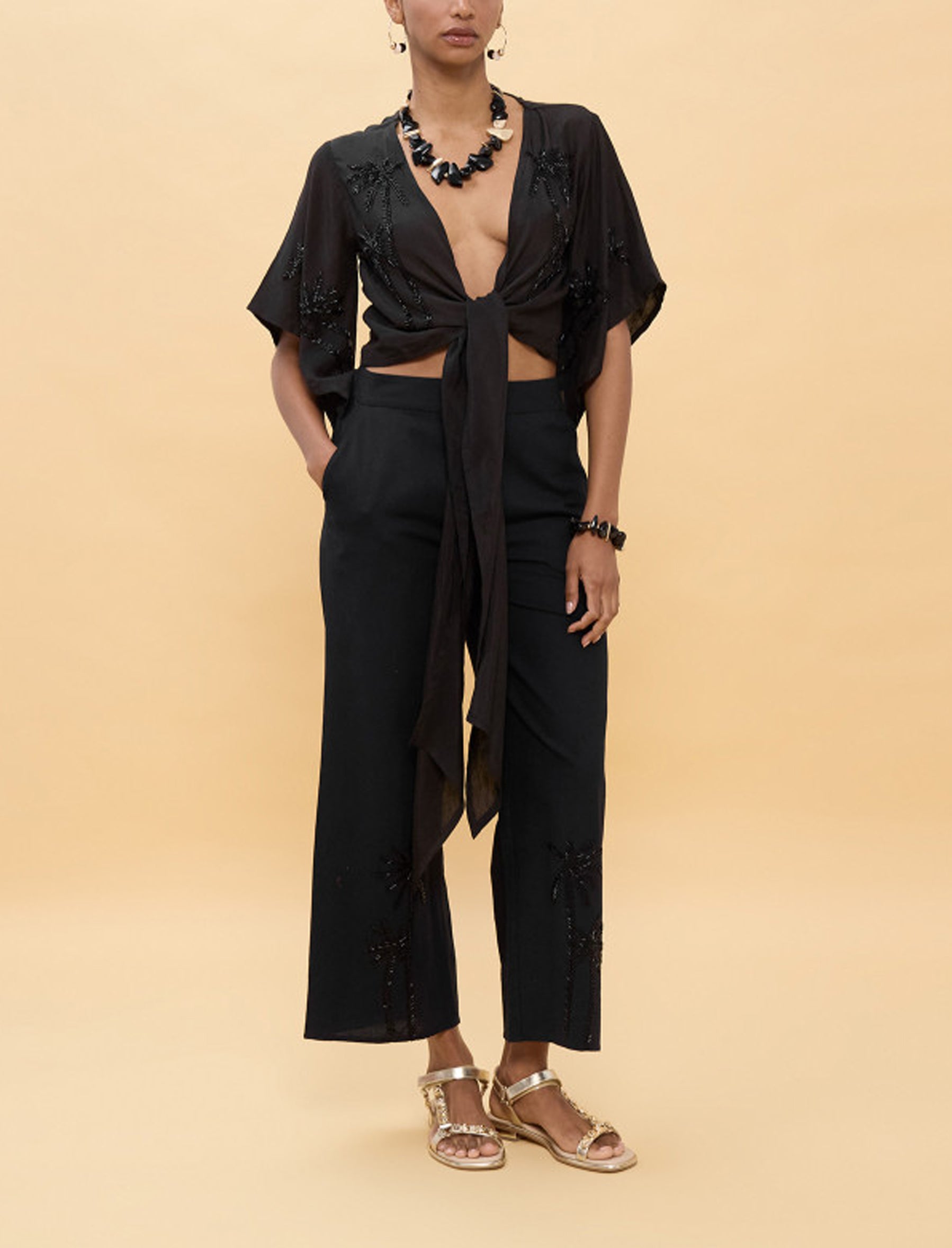Pantaloni gonna Lola Casademunt LS2614005 Nero