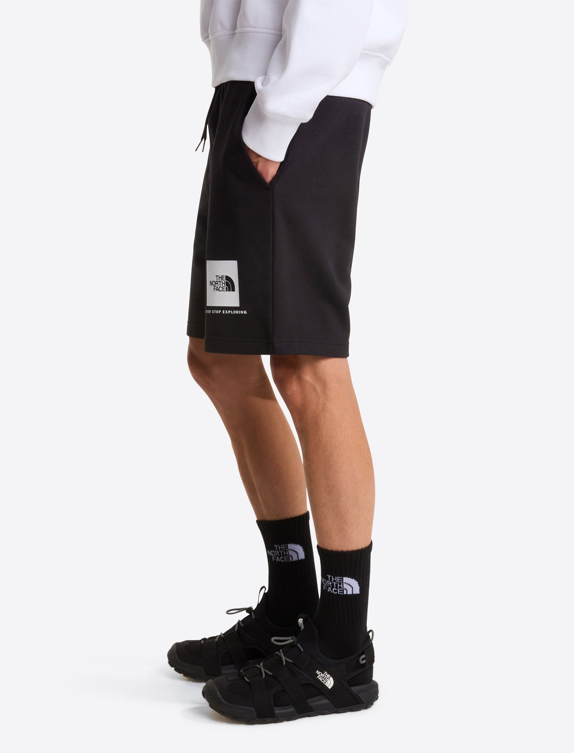 THE NORTH FACE NF0A8GQ8JK31 Shorts NSE Box Light Regular colore Nero (TNF Black)
