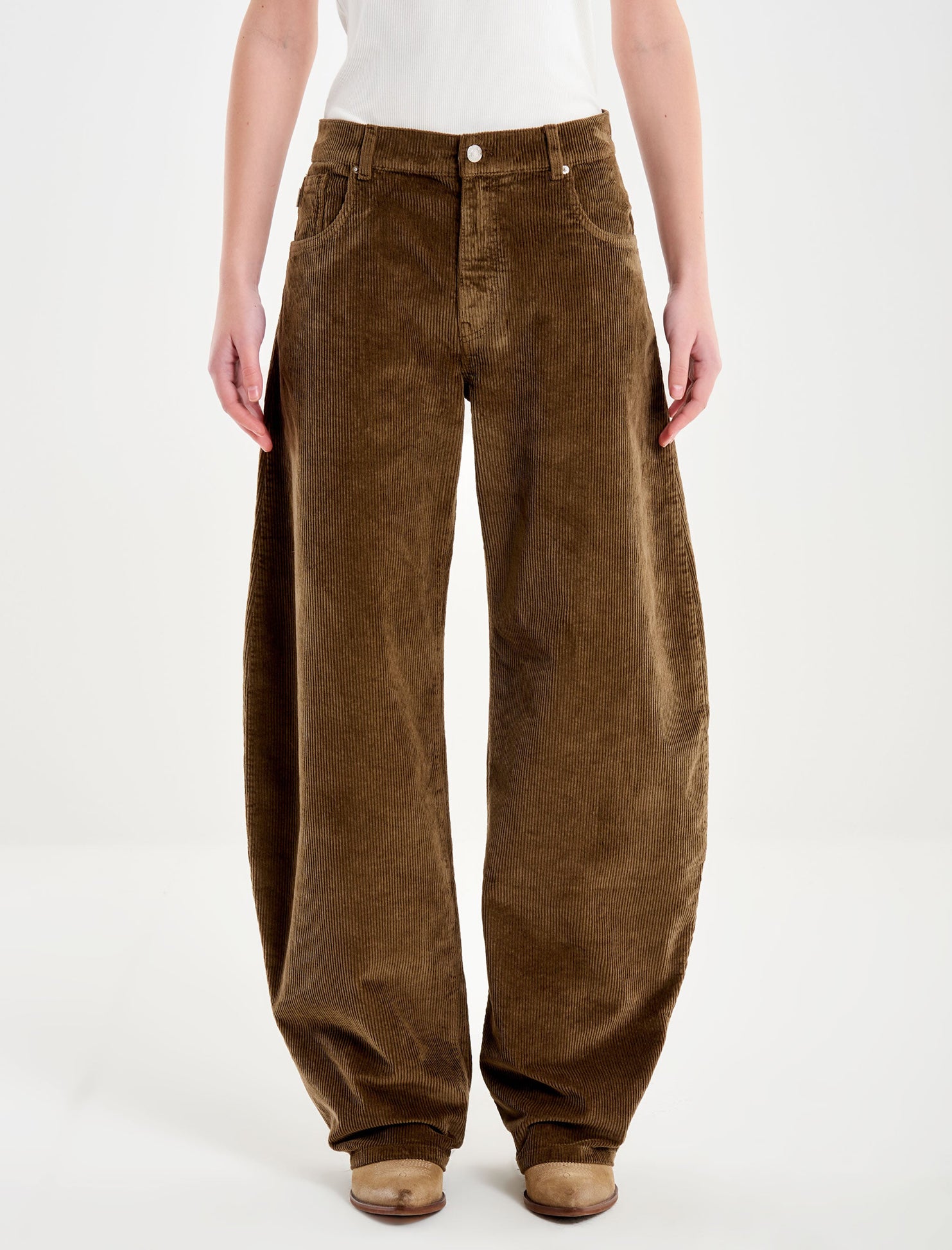 Pantalone Denise in Velluto VICOLO DF5324 Donna