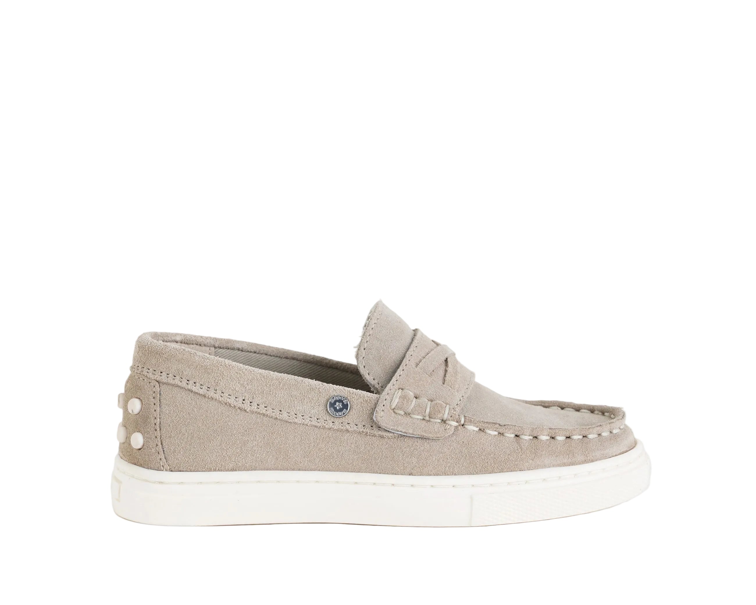 Mocassino 43750 MAYORAL bambino pelle scamosciata colore Pietra