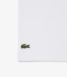 T-shirt Lacoste 947587-W8L Bianco Unisex bambino logo cucito