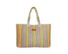 Maxi Bag Me Fui  SW0085-OR in rafia Arancione Donna