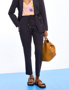 Jogger con cerniere Lola Casademunt LS2614048 Navy