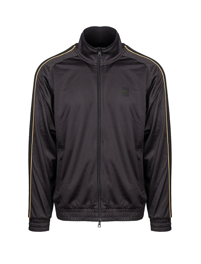 Felpa con zip EA7 7M000620AF17089 Nero Uomo