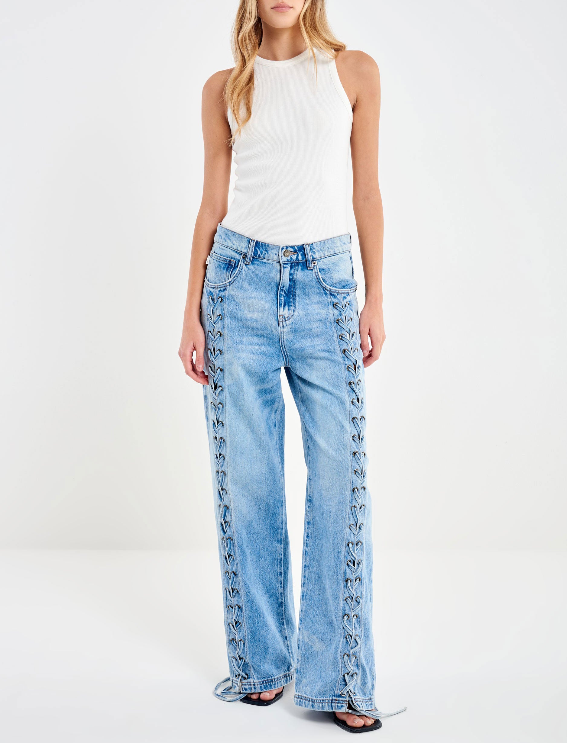 Jeans intreccio Vicolo DAB5012 Donna