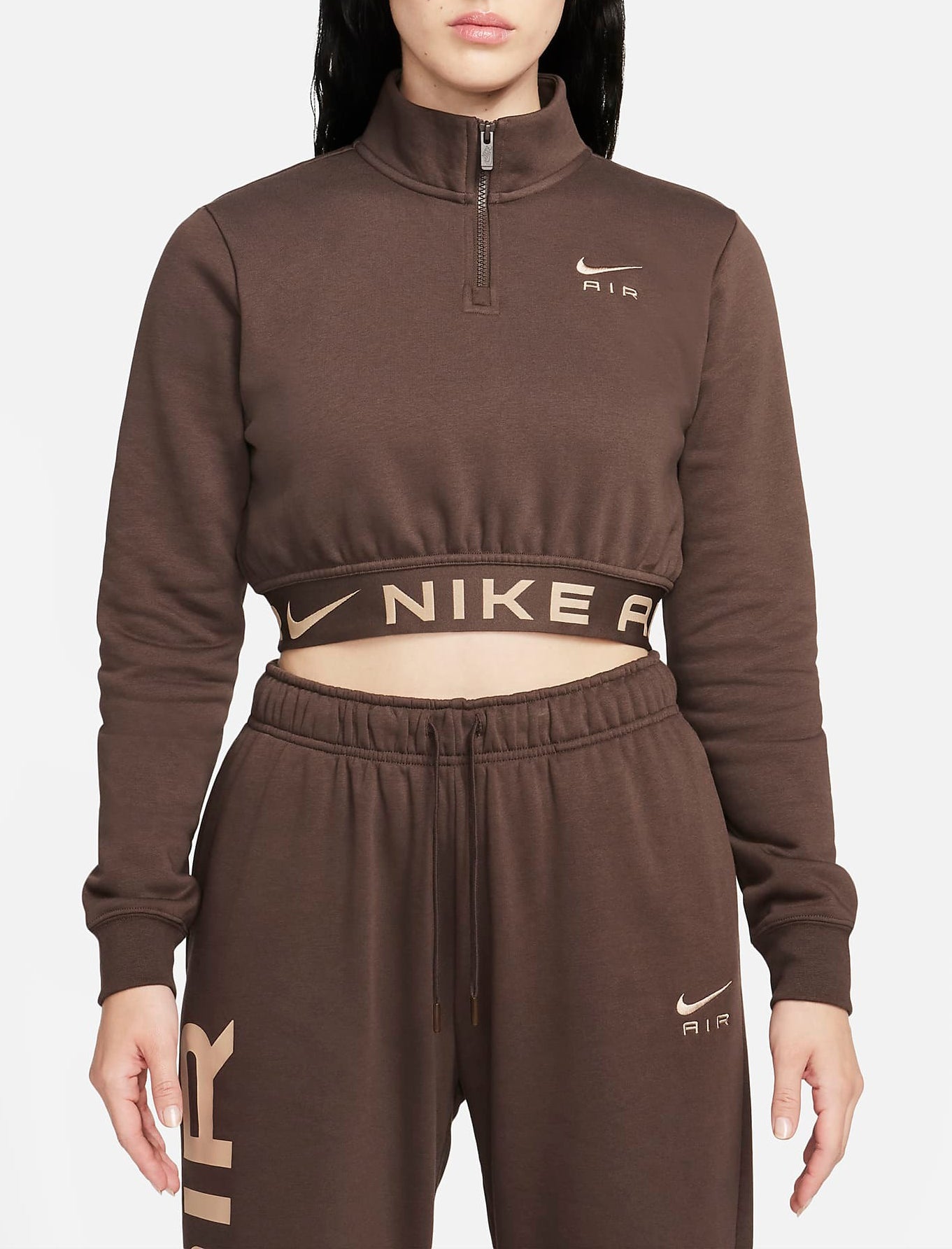 Felpa crop Donna