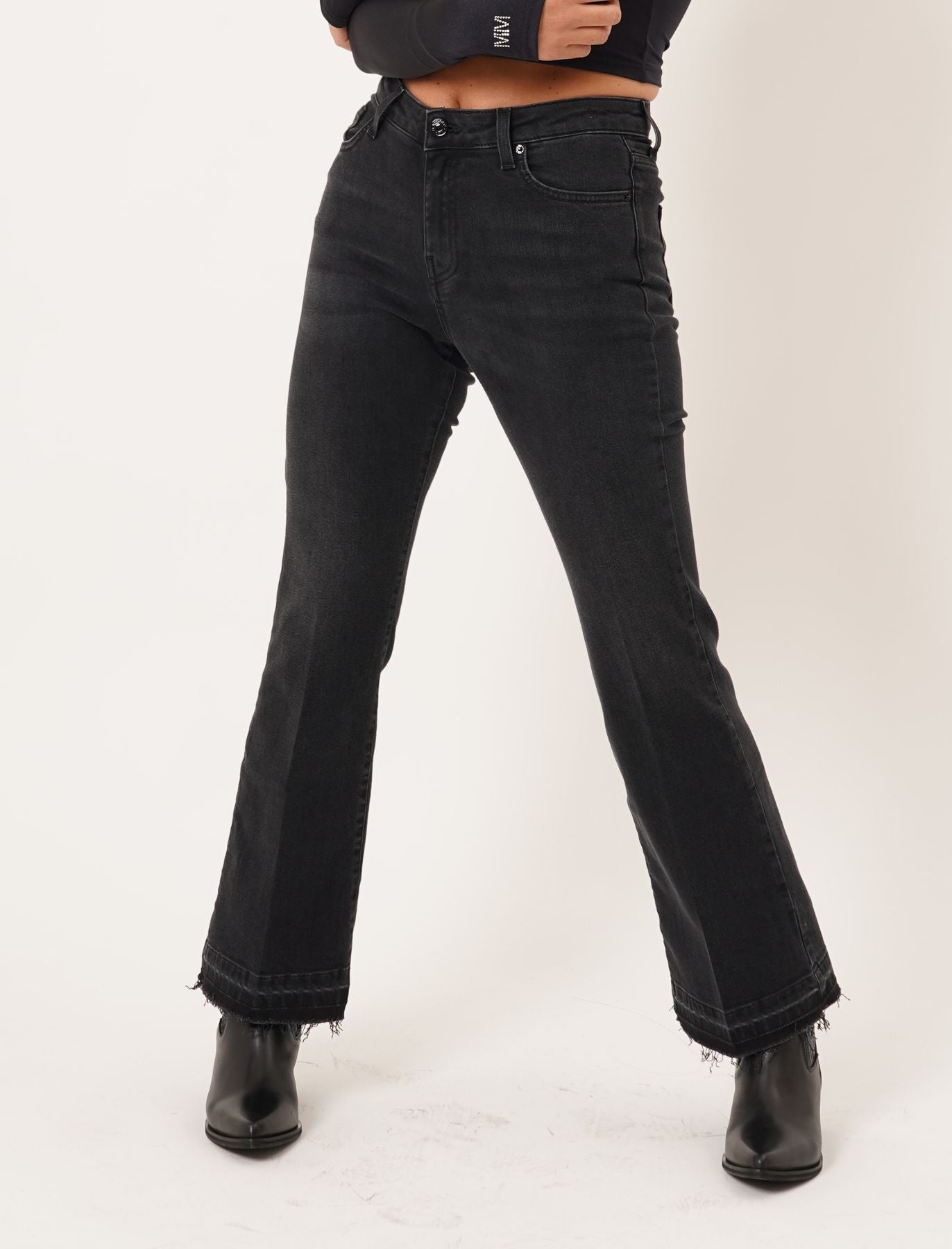 Jeans a zampa Donna