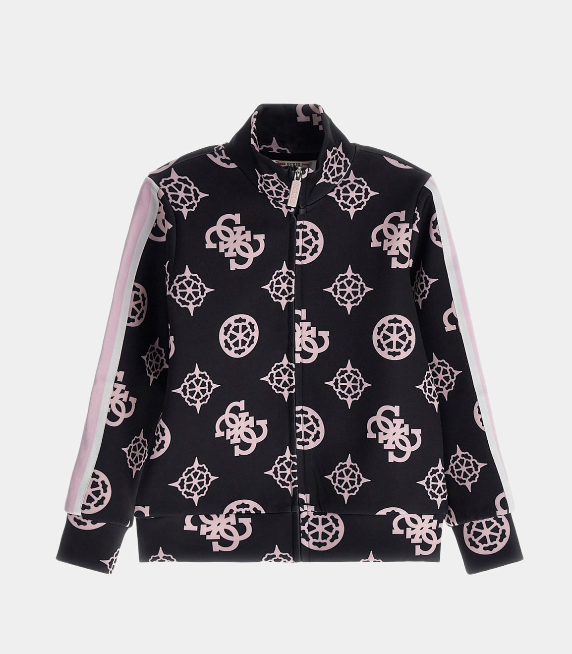 Felpa con zip Bambina