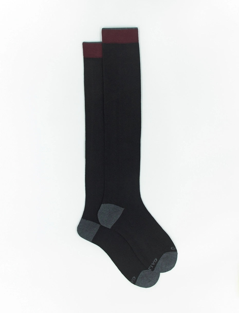 Gallo Calze - magenta prussia/bianco