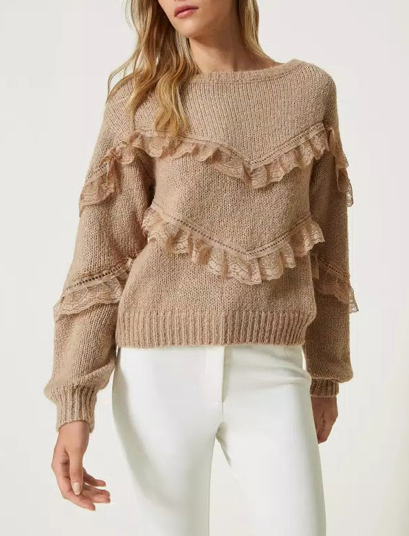 Maglia girocollo regular Donna