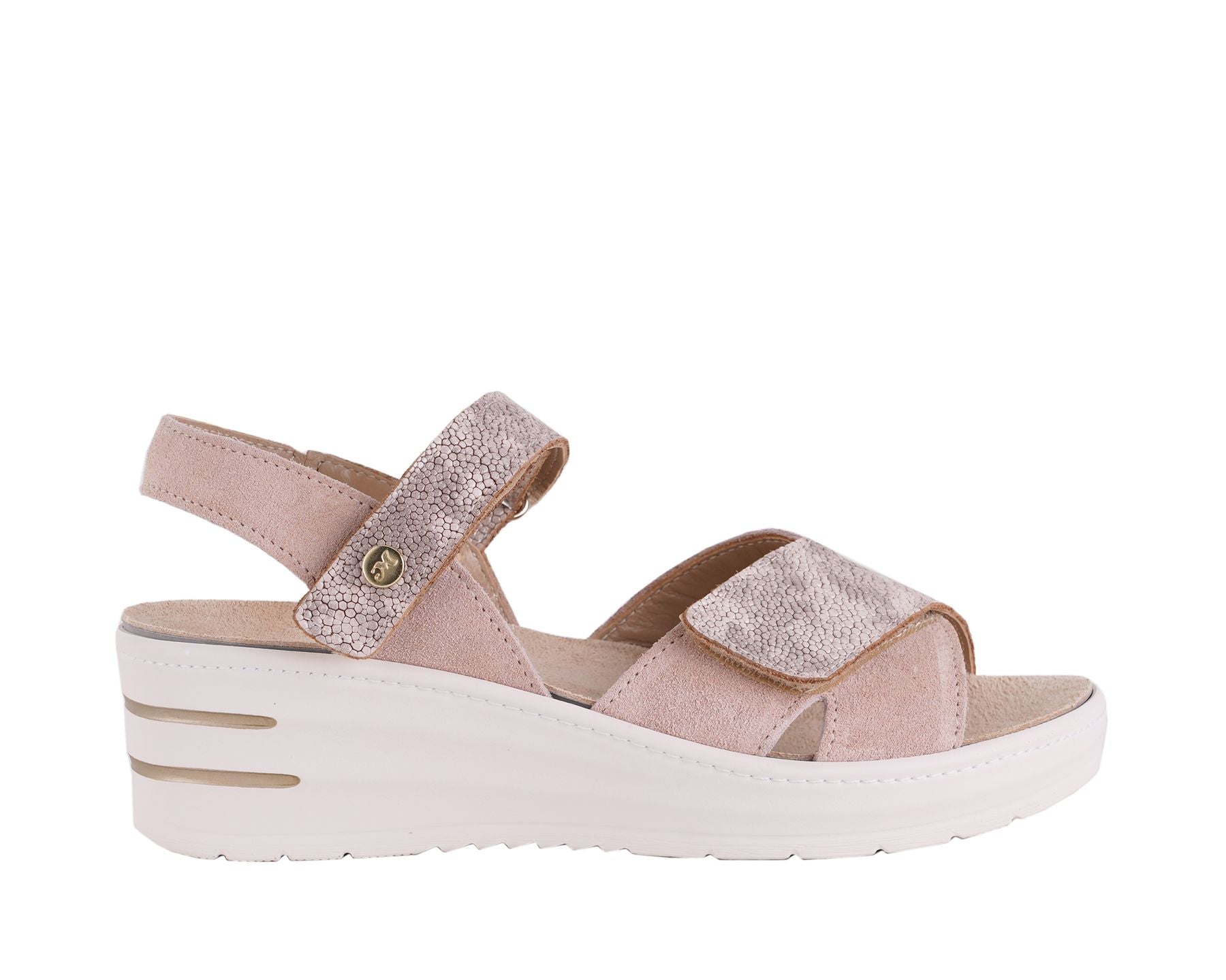 Sandalo con zeppa Donna