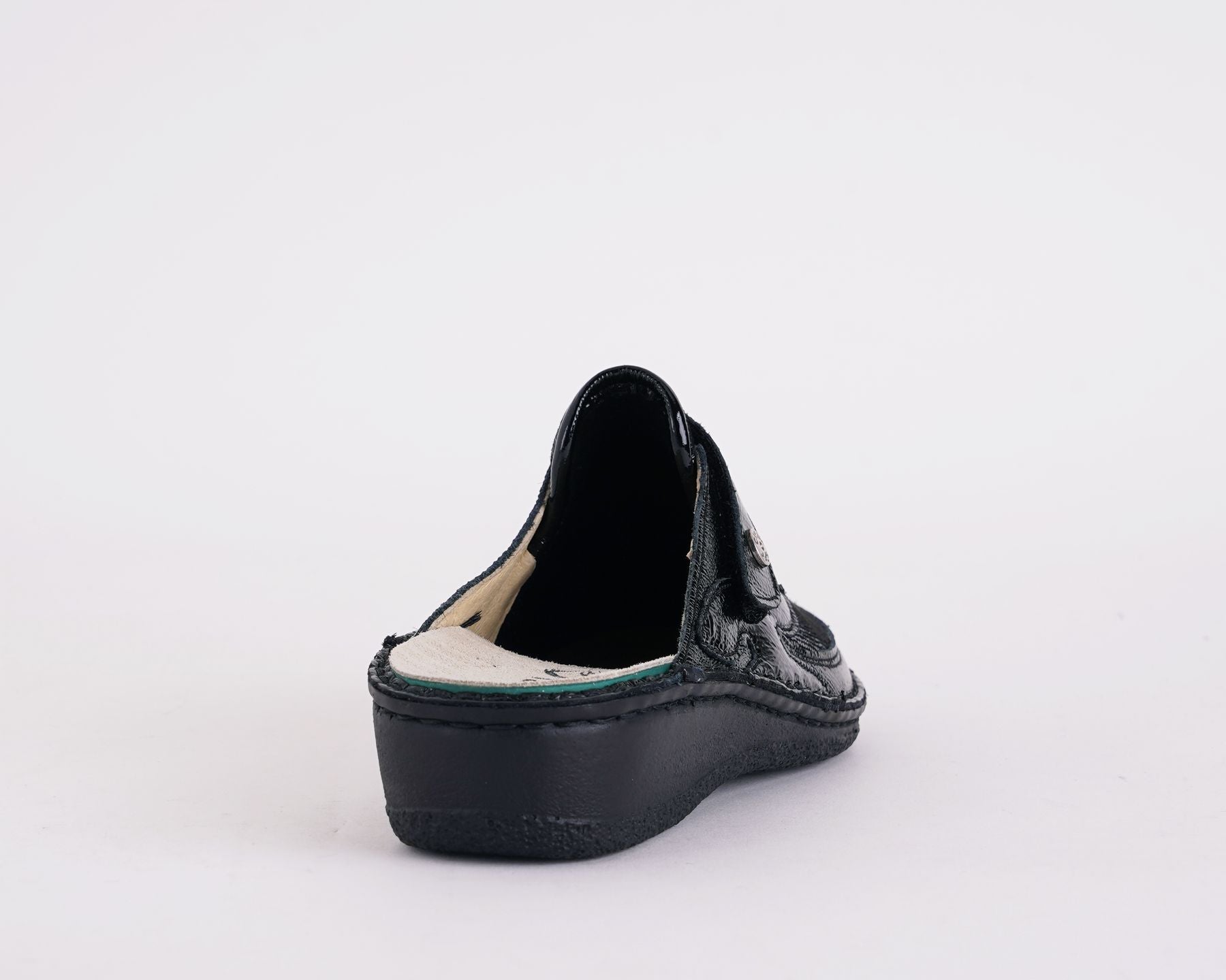Manitu Home Pantofole Donna, Comode E Morbide, Colore Nero, Taglia 39 EU