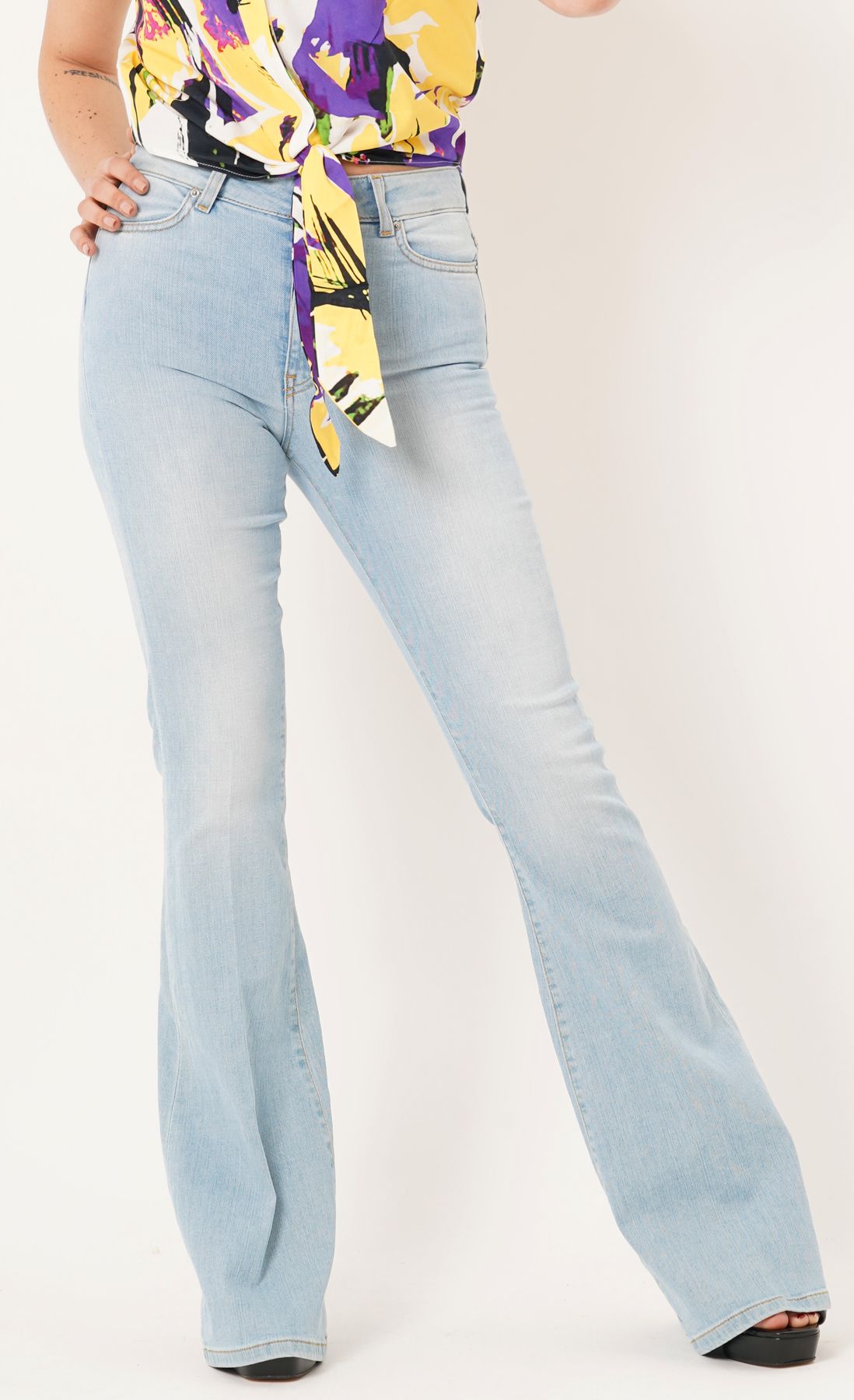 Pantalone zampa Donna