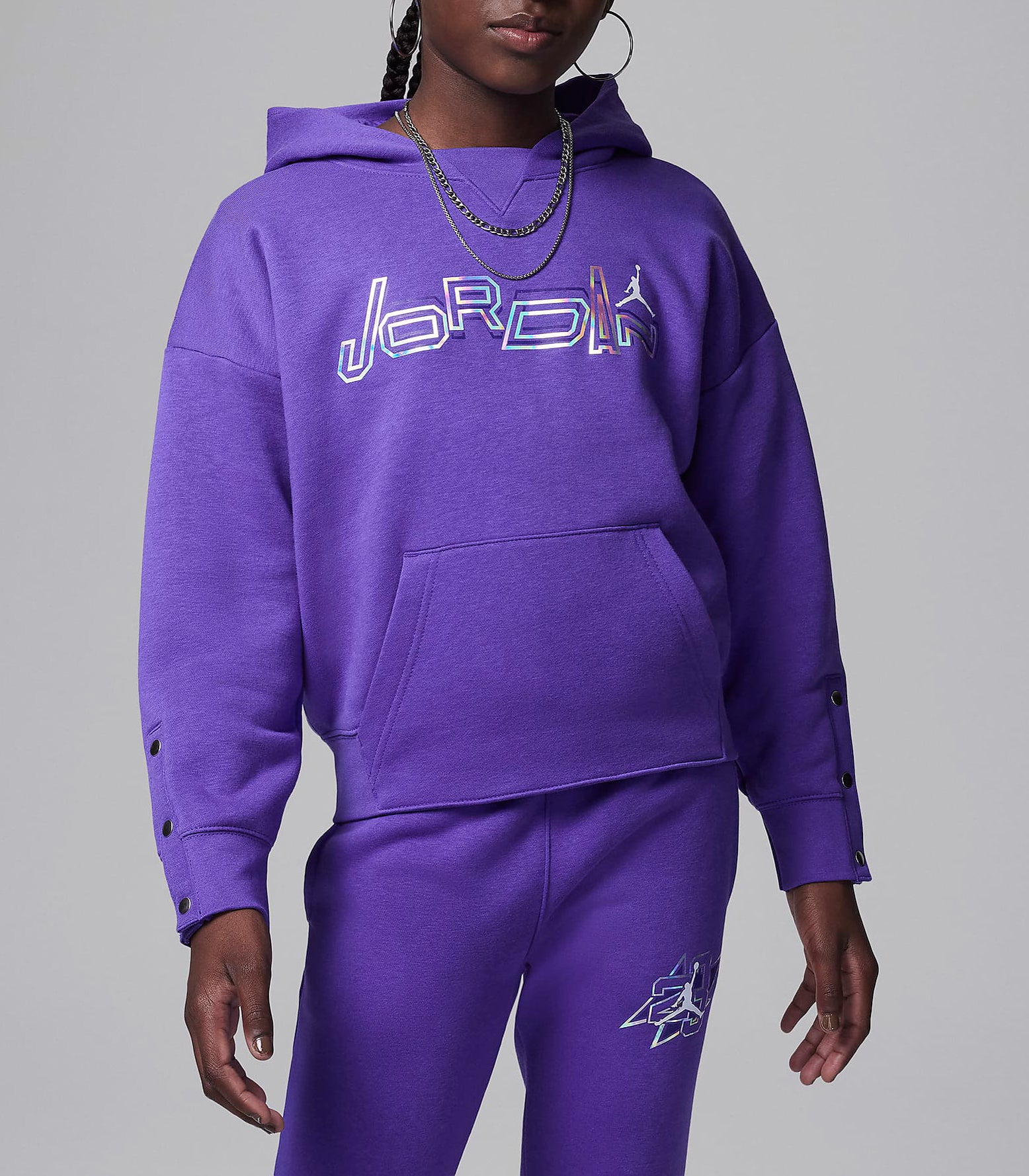 Felpa con cappuccio Bambina